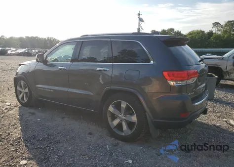 2014 Jeep Grand Cherokee Overland из США, поврежденный, VIN 1C4RJFCG6EC547506